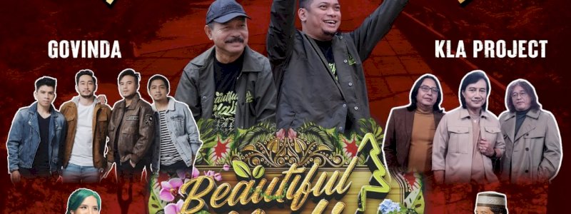 Ridwan Sau hingga Kla Project Siap Tampil di Beautiful Malino 2024