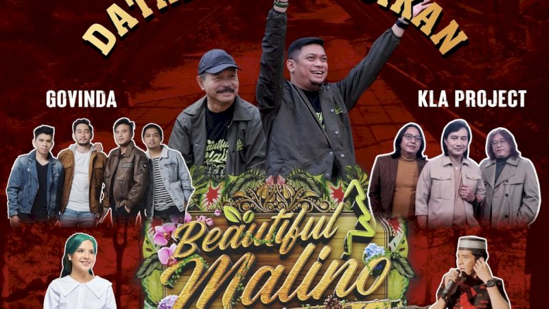 Ridwan Sau hingga Kla Project Siap Tampil di Beautiful Malino 2024