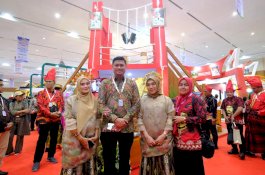 Miniatur Jembatan Kembar Hadir di APKASI Otonomi Expo 2024