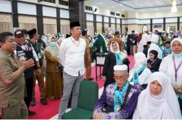 Pj Wali Kota Parepare Sambut Jamaah Haji, Ini Pesannya