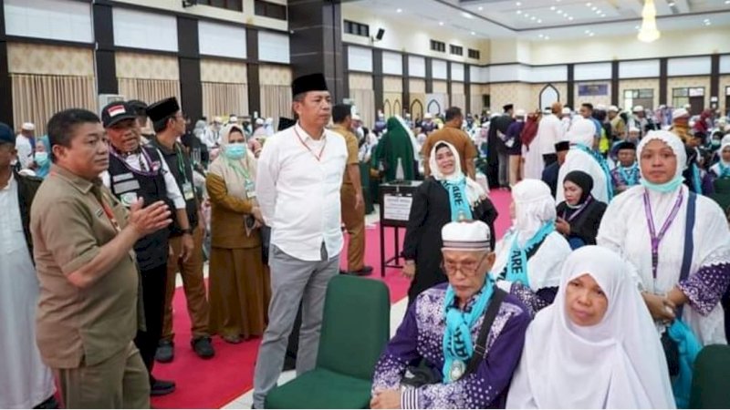 Pj Wali Kota Parepare Sambut Jamaah Haji, Ini Pesannya