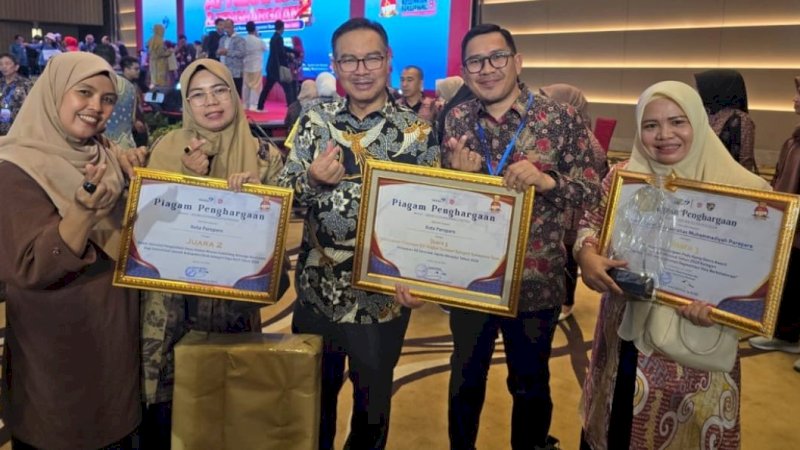 Kota Parepate Raih 3 Penghargaan Nasional BKKBN