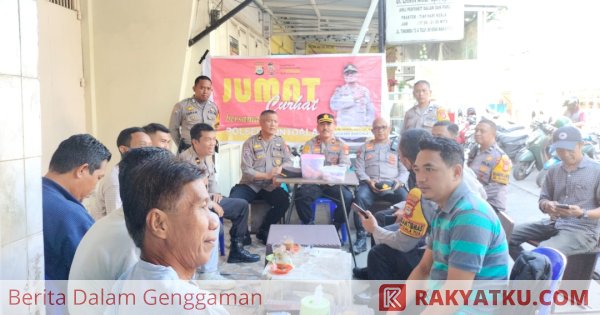 Polsek Bontoala Laksanakan Jumat Curhat di Warkop, ini Tujuannya