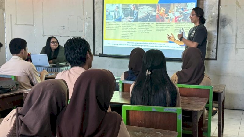 AHM dan Astra Motor Sulsel berkolaborasi berikan literasi Digital kepada SMK Nasional Makassar