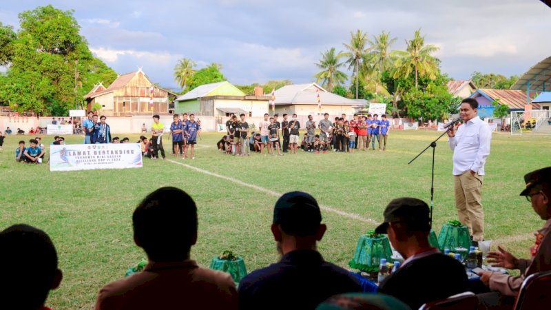 Turnamen Mini Soccer Cilellang Cup II Bergulir, Suardi Saleh: Lahirkan Bibit Muda Sepakbola!