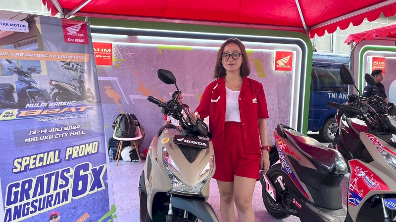 Mulai Bareng All New Honda Beat di Ambon bertabur promo