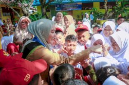 Plt Bunda PAUD Barru Pantau MPLS, Pastikan Transisi Jenjang PAUD ke SD Menyenangkan