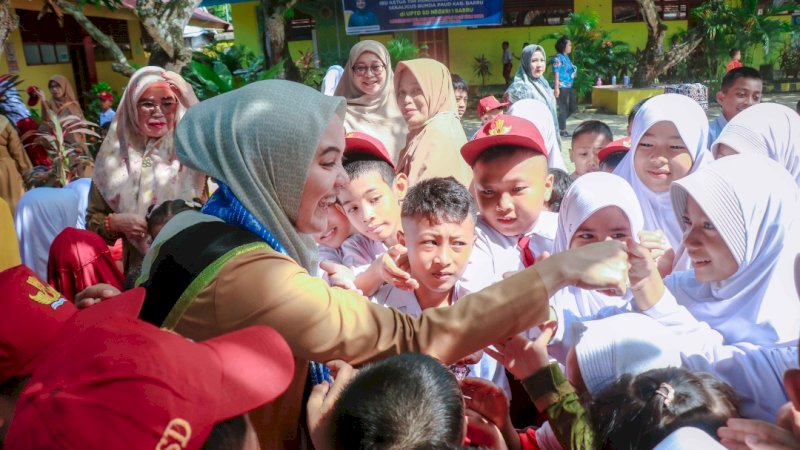 Plt Bunda PAUD Barru Pantau MPLS, Pastikan Transisi Jenjang PAUD ke SD Menyenangkan