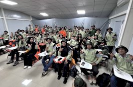 PT Vale Perkenalkan Prinsip Pertambangan Kerkelanjutan ke Mahasiswa Studi Lapang UHO