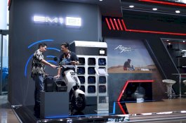 Honda EM1 e: dan Deretan Motor Berteknologi Tinggi Sapa Pengunjung GIIAS 2024