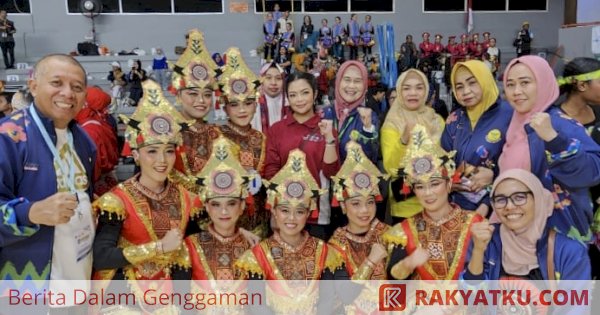 Tim Sulsel Juara I Senam Kreasi Piala Ibu Negara 2024