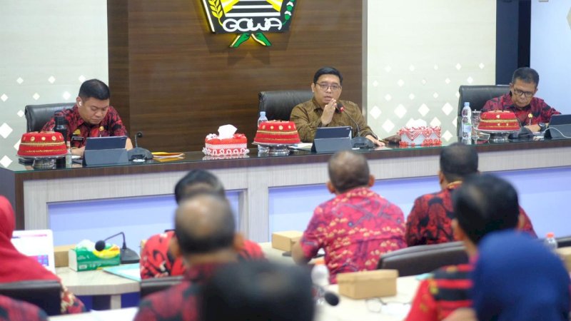 Bupati Gowa Terima Kunjungan Tim Korsupgah KPK RI