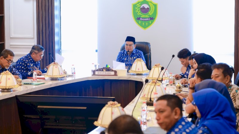 Bupati Barru Optimis PAD Barru Capai Target, Evaluasi Masif Digelar