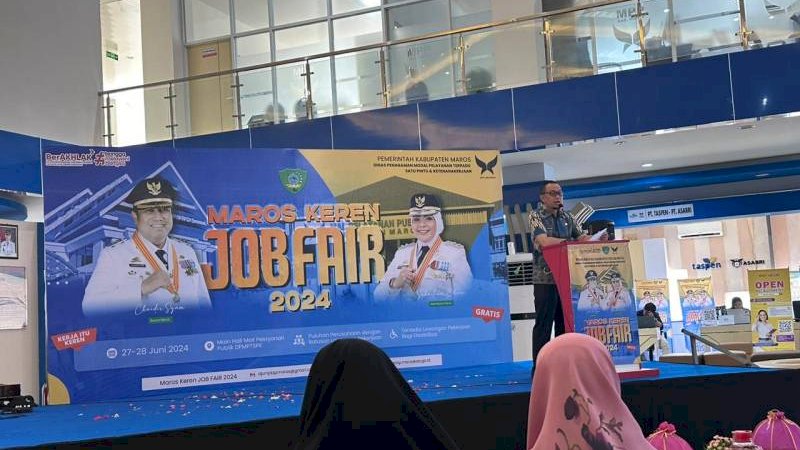 Job Fair Maros, Pemkab Sediakan 633 Lowongan Pekerjaan dari 26 Perusahaan