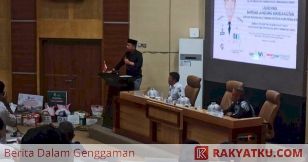 Pemkot Parepare Launching Bantuan Langsung Berkelanjutan