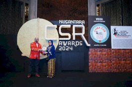 Program CSR KALLA Desa Bangkit Sejahtera Cegah Stunting Raih Penghargan dalam Nusantara CSR Award 2024   