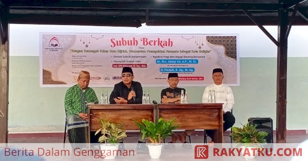 Pj Wali Kota Parepare Akbar Ali Didaulat Narsum di Subuh Berkah