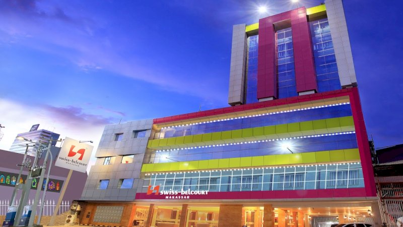 Hotel Swiss-Belcourt terletak di jalan Gunung Bawakaraeng Makassar 