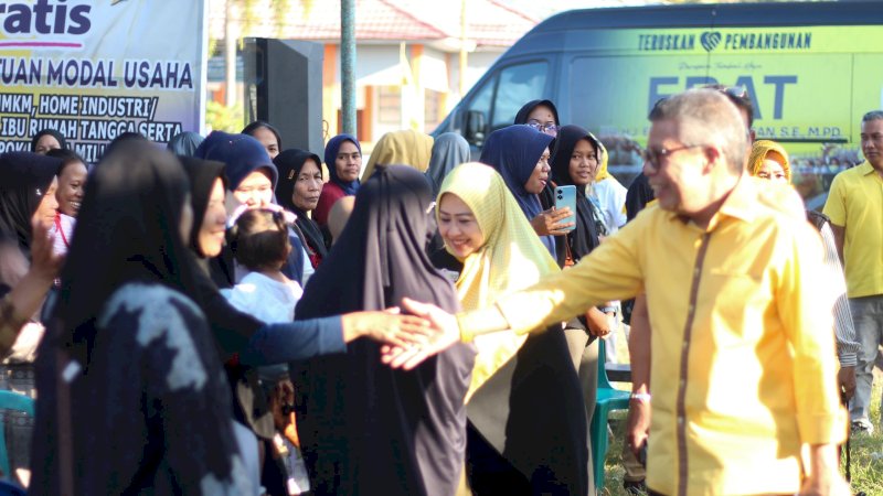 Sebut Kepemimpinan Taufan Pawe Berhasil, Warga Lemoe Siap Menangkan Erat Wali Kota Parepare