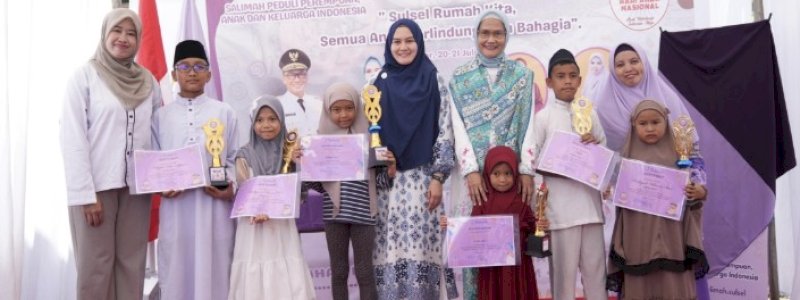 Penjabat Ketua PKK Sulsel Ninuk Zudan Launching Layanan Konseling Keluarga Salimah