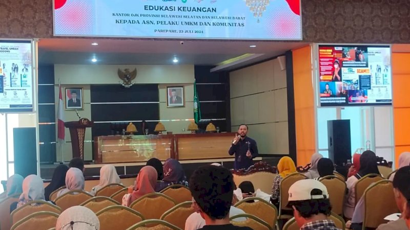 Pemkot Parepare Fasilitasi ASN, Pelaku UMKM dan Komunitas Edukasi Keuangan Lewat OJK