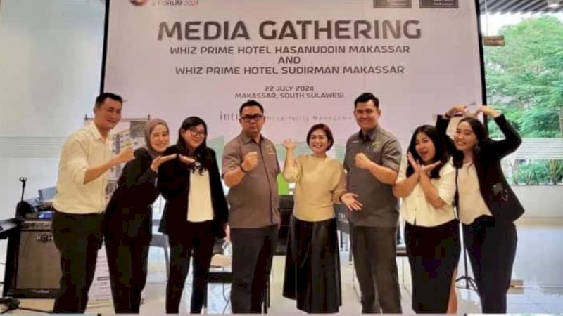 Inti Whiz mengundang rekan jurnalis media gathering, senin(23/7)