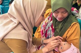 Hari Kedua, 6.555 Anak Luwu Utara Ikut PIN Polio