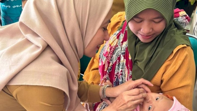 Hari Kedua, 6.555 Anak Luwu Utara Ikut PIN Polio