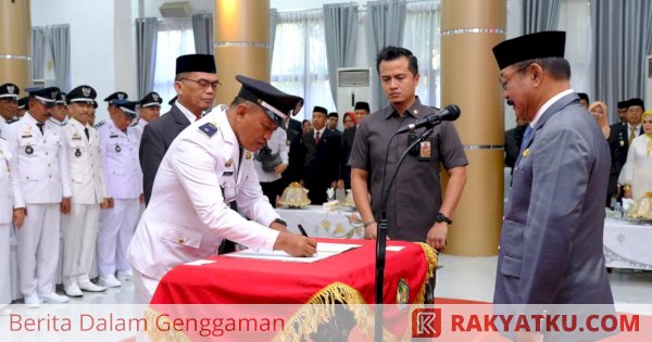 Wabup Gowa Kukuhkan Perpanjangan Masa Jabatan 66 Kepala Desa