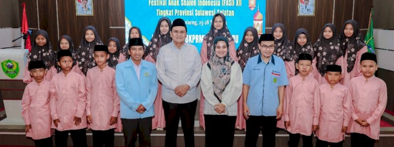 Barru Kirim 55 Duta Muda untuk Berkompetisi di Festival Anak Saleh Indonesia XII Sulsel