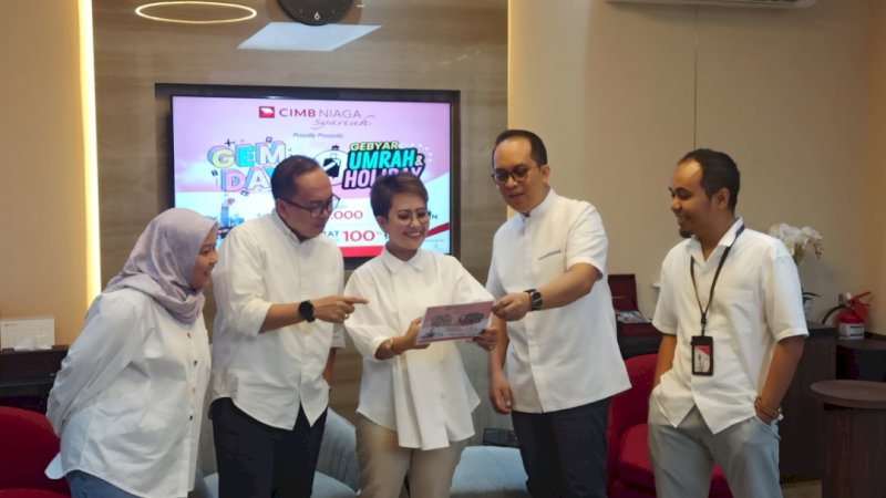 Sponsor Diacara Gebyar Umroh dan Holiday Makassar, CIMB Niaga Tawarkan Program Menarik