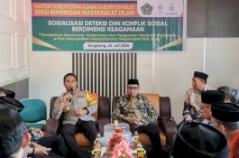 Kapolres Wajo Silaturahmi dengan Da'i dan Ormas Islam