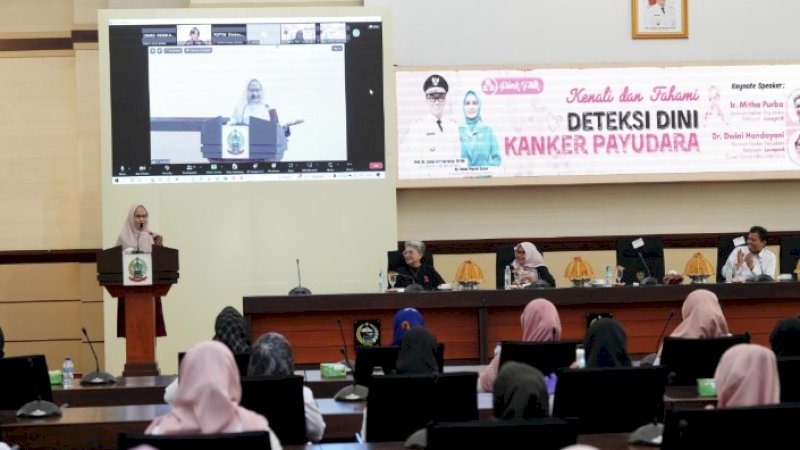 Ninuk Zudan Buka Pink Talk Bahas Kenali dan Pahami Deteksi Dini Kanker Payudara