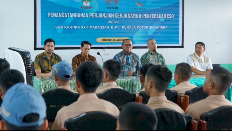 Kumala Group dan SMK Kartika Jaya XX-1 Makassar 