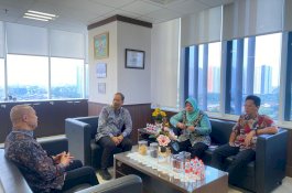 Upaya Penanggulangan Banjir dan Kemarau Hijau, Ketua DPRD Wajo Sambangi Langsung BNPB