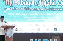 Buka Musabaqoh Hifzhil Qur'an, Plh Sekprov Motivasi Para Santri untuk Berprestasi
