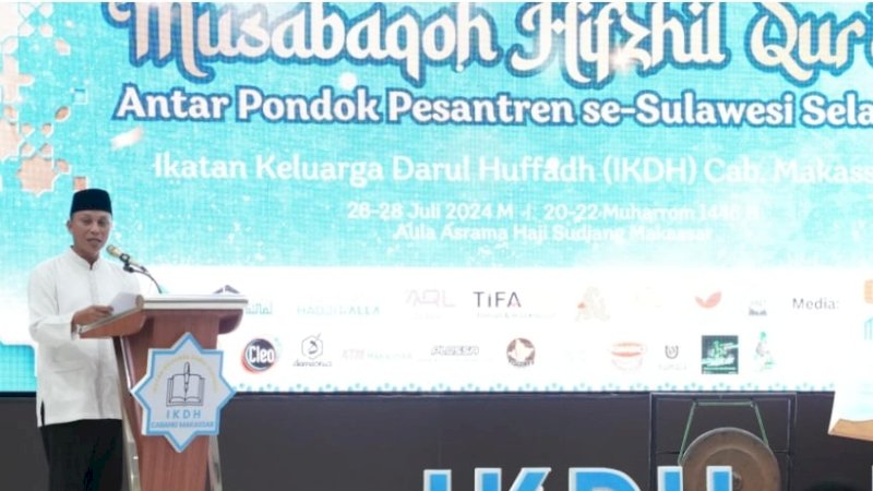 Buka Musabaqoh Hifzhil Qur'an, Plh Sekprov Motivasi Para Santri untuk Berprestasi