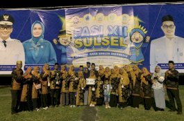 Lima Peserta Wajo Merah Juara FASI XII Tk. Sulsel di Bantaeng