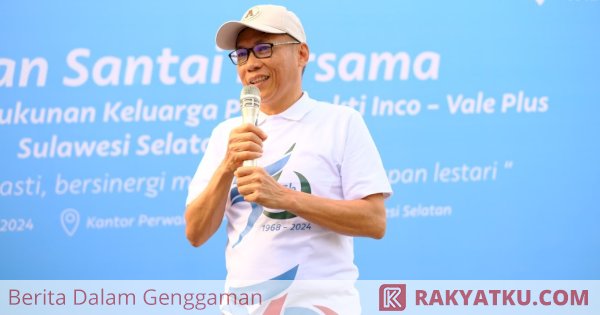 HUT Ke-56, Purnabakti PT Vale Antusias Jalan Santai dan Bersihkan Lingkungan di Losari