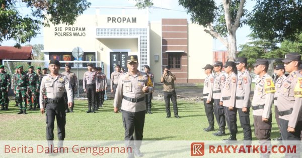 Kapolres Wajo Tekankan Pentingnya Sinergitas untuk Menghadapi Pilkada Serentak