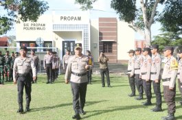 Kapolres Wajo Tekankan Pentingnya Sinergitas untuk Menghadapi Pilkada Serentak