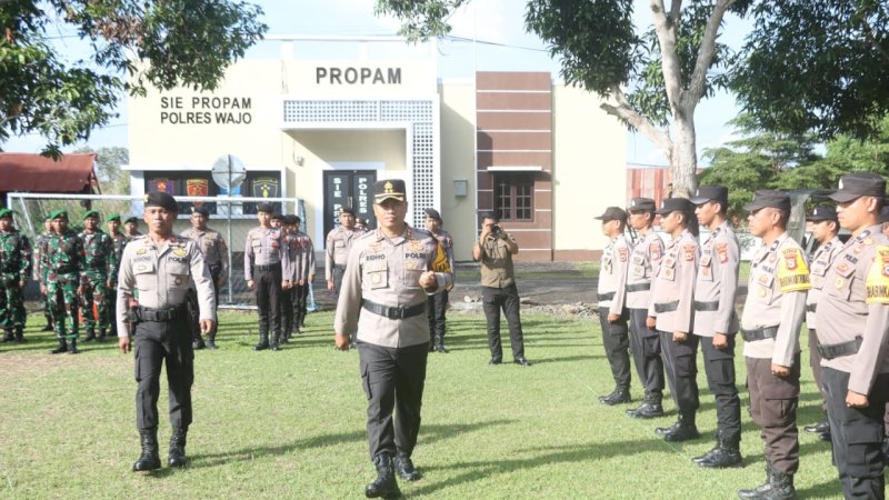 Kapolres Wajo Tekankan Pentingnya Sinergitas untuk Menghadapi Pilkada Serentak