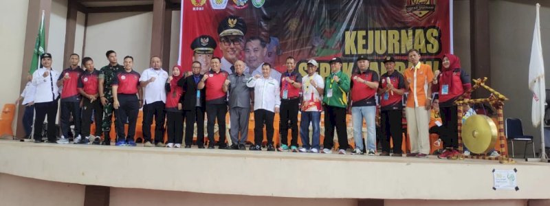 Kejurnas Sepak Takraw di Parepare Resmi Digelar