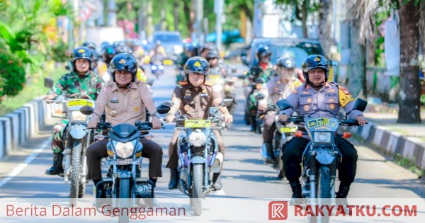 Bupati Barru Pastikan Pilkada Berjalan Aman, Simulasi Sispamkota Digelar