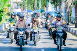 Bupati Barru Pastikan Pilkada Berjalan Aman, Simulasi Sispamkota Digelar