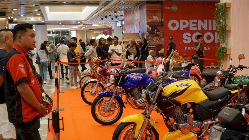 Honda Modif Contest hadir kembali puluhan motor modifikasi Honda terpajang