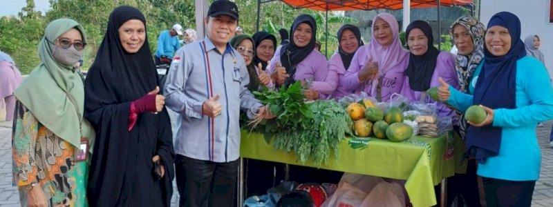 Kendalikan Inflasi Dinas PKP Parepare Gelar Pasar Tani