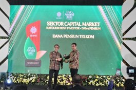 Dana Pensiun Telkom Raih ESG Award 2024