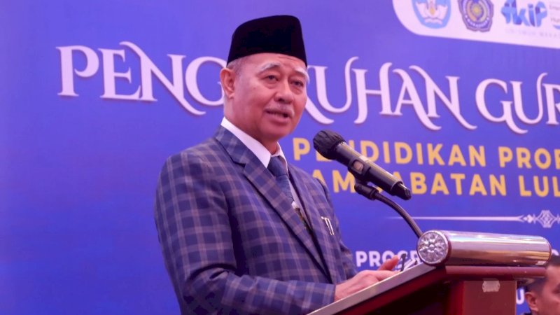 Rektor Unismuh Makassar, Prof Ambo Asse