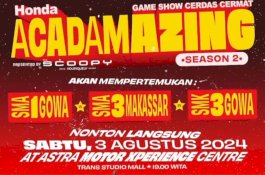 Asmo Sulsel dan Radio Prambors Gelar Honda Acadamazing dan Honda Extravagen-Z Season 2 di Astra Motor Xperience Center Makassar